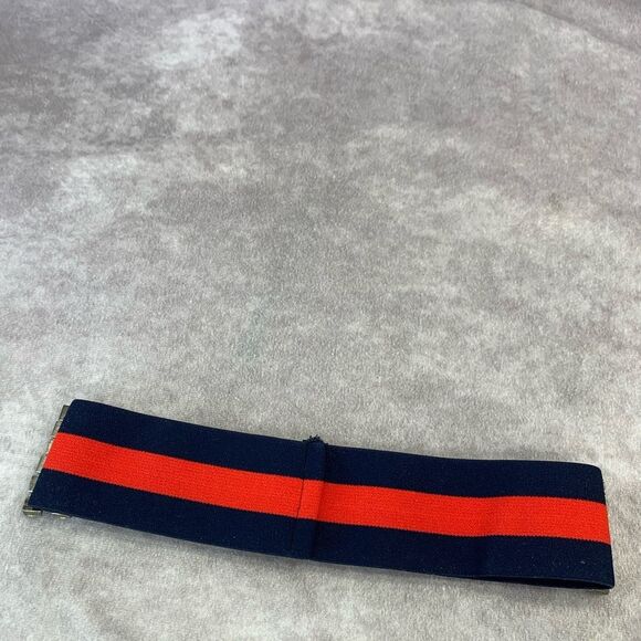 Authentic Gucci Embellished Crystal Red & Blue Sherry Web Headband - Picture 9 of 12